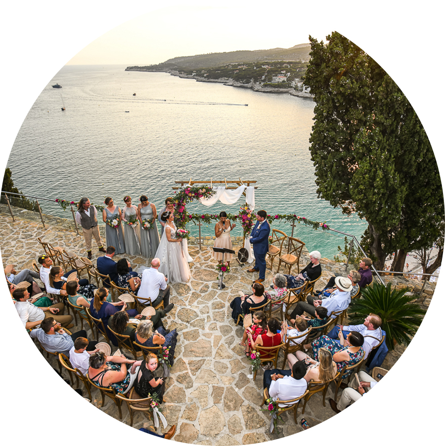 Photographie Mariage au château de Cassis