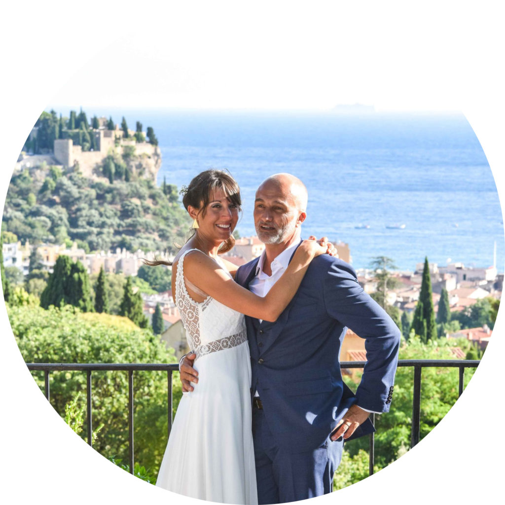 Mariage sous les étoiles à Cassis