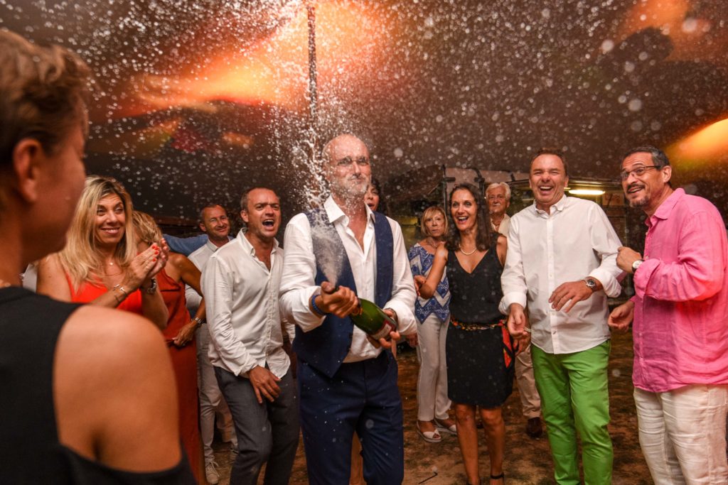 Mariage sous les étoiles à Cassis